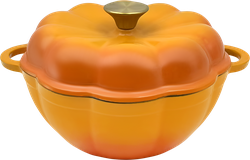 Кастрюля HOMECLUB Pumpkin, эмалированное покрытие, 2.8л, Арт. CPE-02, картинка