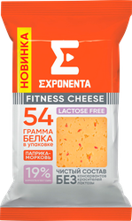 Сыр EXPONENTA ФИТНЕС ЧИЗ с паприкой и морковью 35%, без змж, 180г, детальное фото