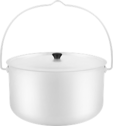 Котелок ACTIWELL цилиндрический матовый 6л, алюминий, Арт. Э00023, изображение