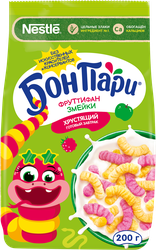 Изображение товара Готовый завтрак БОН ПАРИ Фруттифан Змейки, 200г