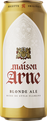 Пиво светлое MAISON ARNE Блонд Эль пастеризованное 6,6%, 0,43л, картинка