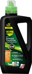 Биоактиватор для дачных туалетов и выгребных ям EXPEL 750мл жидкий, 840г, картинка