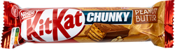 Вафли KITKAT Peanut butter Chunky с арахисовой пастой в молочном шоколаде, 42г, картинка