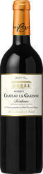 Вино ESTATE WINES OF BORDEAUX Шато Ля Гаренн красное сухое, 0.75л, крупный план