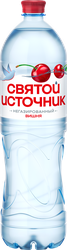 Вода СВЯТОЙ ИСТОЧНИК со вкусом вишни, негазированная, 1.5л, изображение