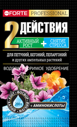 Удобрение для петуний и других ампельных растений BONA FORTE, 100г, вид