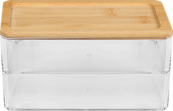 Контейнер для хранения HOMECLUB с крышкой, двухъярусный, Арт. RHT102807, фотография