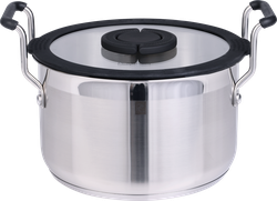 Кастрюля PLATINUM CHOICE Smart Cook, нержавеющая сталь, силикон, 3.5л, Арт. LF-SS3, картинка