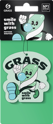 Изображение товара Ароматизатор автомобильный GRASS Смайл мятная жвачка, подвесной, Арт. ST-1469
