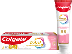 Зубная паста COLGATE Total Активная защита+Профессиональная для чувствительных зубов, 100мл, фото