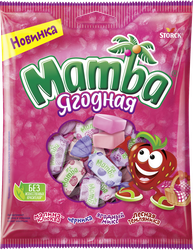 Конфеты жевательные MAMBA Ягодная, 70г, фото