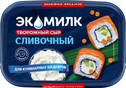 Сыр творожный ЭКОМИЛК 60%, без змж, 350г, фотография