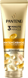 Бальзам-ополаскиватель для волос PANTENE ProV 3 Minute Miracle, 220мл, крупный план