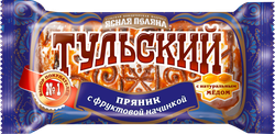 Пряник ТУЛЬСКИЙ ПРЯНИК Ясная Поляна с фруктовой начинкой, 130г, крупный план