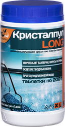 Средство дезинфицирующее для бассейнов КРИСТАЛПУЛ Long, Арт. 030923, 1кг, фото