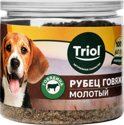 Лакомство для собак TRIOL Рубец говяжий молотый, 100г, картинка