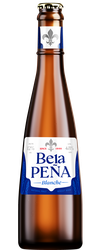 Пиво светлое BELA PENA Пшеничное нефильтрованное пастеризованное осветленное 4,8%, 0,45л, вид