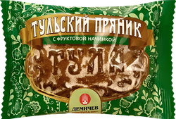 Пряник ДЕМИЧЕВ Тульский с фруктовой начинкой, 140г, фото