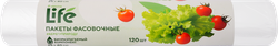 Пакеты фасовочные ЛЕНТА LIFE Био 25х40см, Арт. 7947, 120шт, картинка