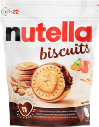 Печенье NUTELLA с кремом какао, 304г, вид