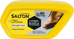 Губка для обуви из гладкой кожи SALTON Волна с норковым маслом, фотография
