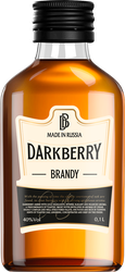 Бренди DARKBERRY 40%, 0.1л, крупный план