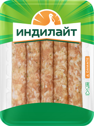 Колбаски из индейки ИНДИЛАЙТ Барбекю, 350г, вид
