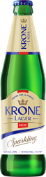 Пиво светлое KRONE Lager Biere пастеризованное 4,7%, 0,45л, изображение