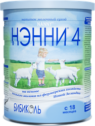 Напиток молочный НЭННИ 4 на основе козьего молока, с 18 месяцев, 800г, изображение