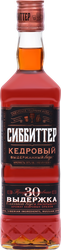 Настойка СИББИТТЕР Кедровая выдержанная 35%, горькая, 0.5л, детальное фото