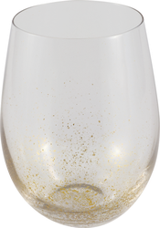 Стакан HOMECLUB Gold Speckle, стекло, 530мл, Арт. HMR2778-1, крупный план