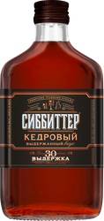 Настойка СИББИТТЕР Кедровая выдержанная 35–38%, горькая, 0.25л, картинка