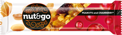 Батончик NUT&GO Арахис-клюква, 42г, фото