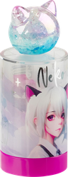 Точилка MESHU Neko, пластиковая, 1 отверстие, в ассортименте, вид