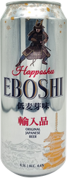 Пиво светлое EBOSHI HAPPOSHU фильтрованное пастеризованное 4,6%, 0,5л, изображение
