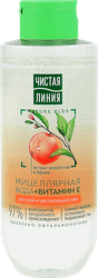 Вода мицеллярная ЧИСТАЯ ЛИНИЯ для сухой кожи, 400мл, фото