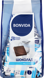 Шоколад молочный BONVIDA, 800г, изображение