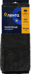 Полотенце автомобильное ЛЕНТА 50х60см двустороннее, Арт. 107003, фотография