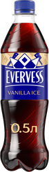 Напиток EVERVESS Cola Vanilla Ice Ванильное мороженое сильногазированный, без сахара, 0.5л, детальное фото