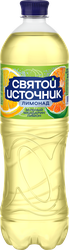 Лимонад СВЯТОЙ ИСТОЧНИК Зеленый мандарин-лимон, газированный, 0.5л, изображение