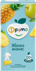 Нектар фруктовый ФРУТОНЯНЯ Яблоко и ананас, с 3-х лет, 500мл, фото