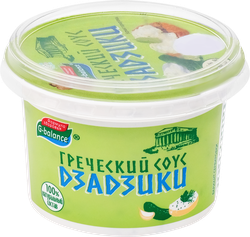 Соус G-BALANCE Греческий Дзадзики 6–8%, без змж, 270г, вид