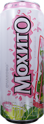 Напиток пивной ОЧАКОВО со вкусом Мохито клубничный нефильтрованный пастеризованный осветленный 7%, 0.45л, вид