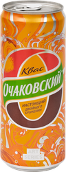 Квас ОЧАКОВО фильтрованный пастеризованный, 0.33л, изображение