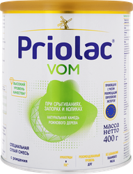 Смесь молочная PRIOLAC Vom, специализированная, с рождения, 400г, вид