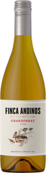 Вино FINCA ANDINOS Chardonnay ординарное сортовое белое сухое, 0.75л, фото