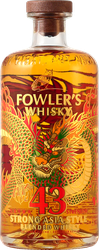 Виски FOWLERS Asia Style купажированный 40–43%, 0.7л, фото