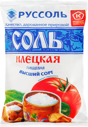 Соль ИЛЕЦКАЯ помол №1 высший сорт, 1кг, детальное фото