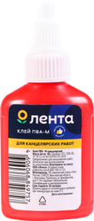 Клей канцелярский ЛЕНТА ПВА-М, Арт. 35С 2300-08, 45г, картинка