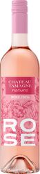 Вино CHATEAU TAMAGNE Nature Rose розовое сухое, 0.75л, вид